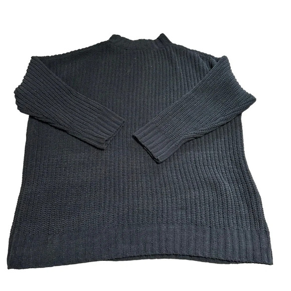 Arizona Jena Co women's size large black knit sweater - Picture 3 of 4